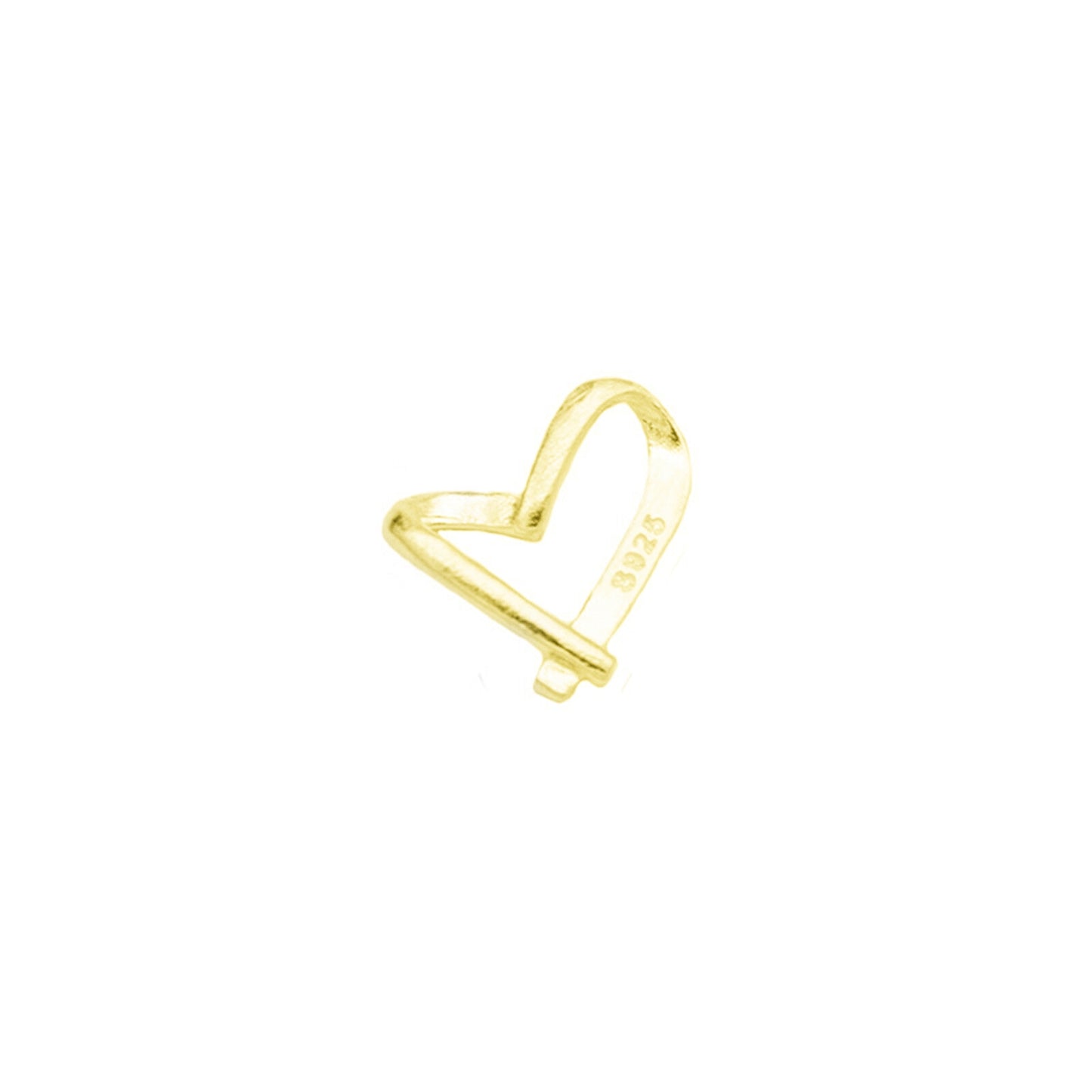 Mini Floating Heart Charm