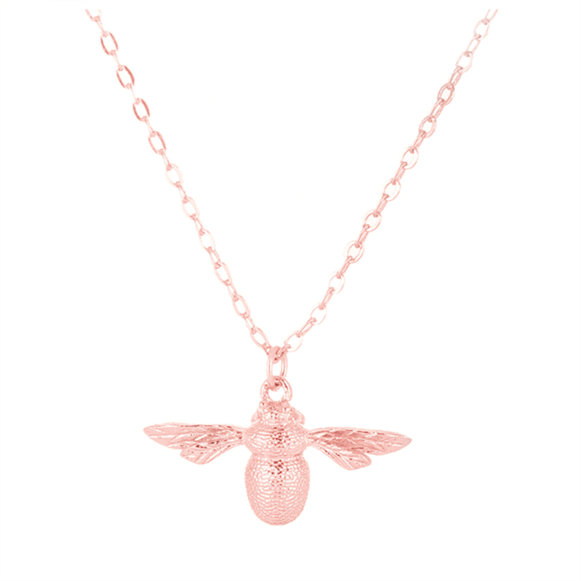 Bumble Bee Pendant Necklace in Sterling Siver , 24k Gold & Rose Gold - sugarkittenlondon