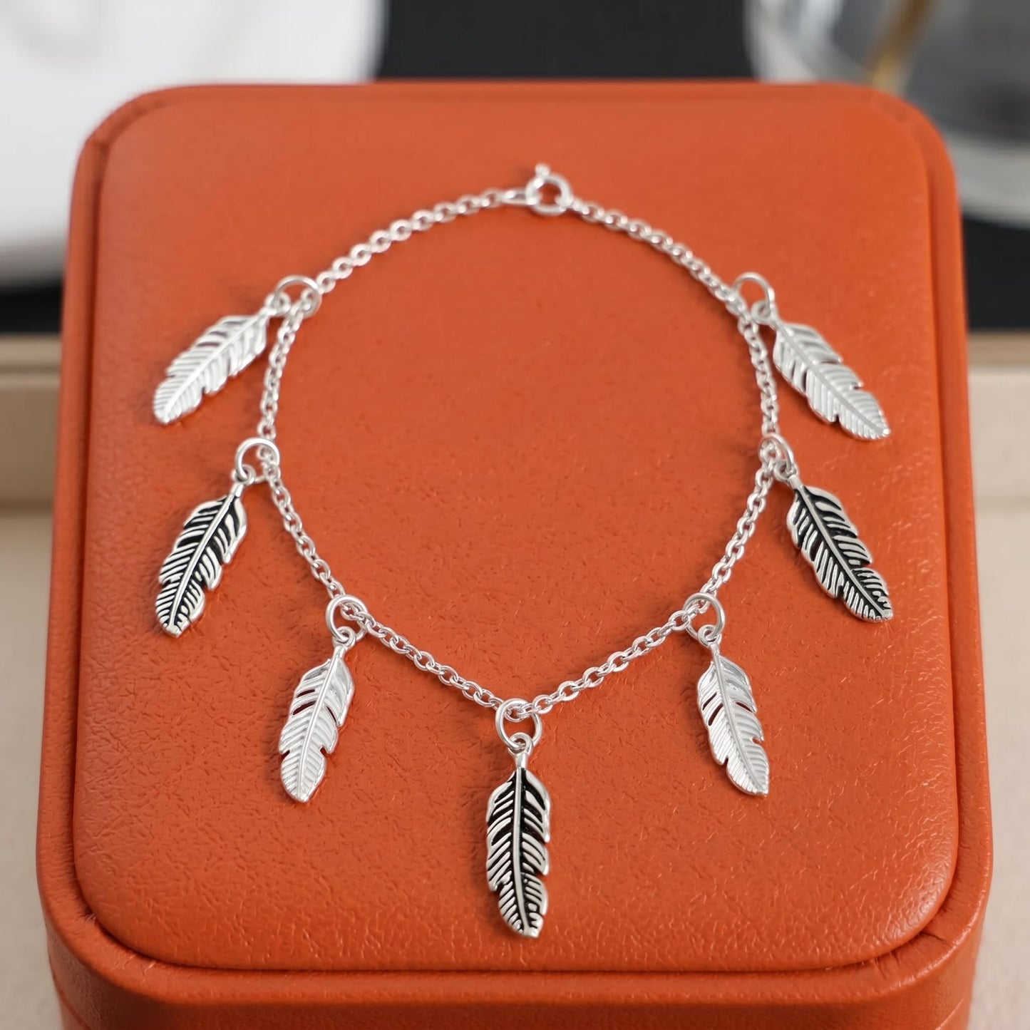 Sterling Silver Small Feather Angel Wing Charm Pendant For Necklace Bracelet Earrings
