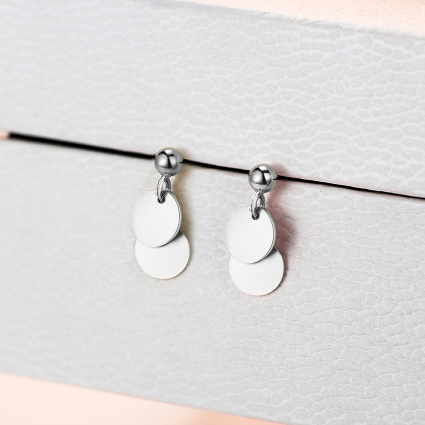 Double Dots Drop Studs