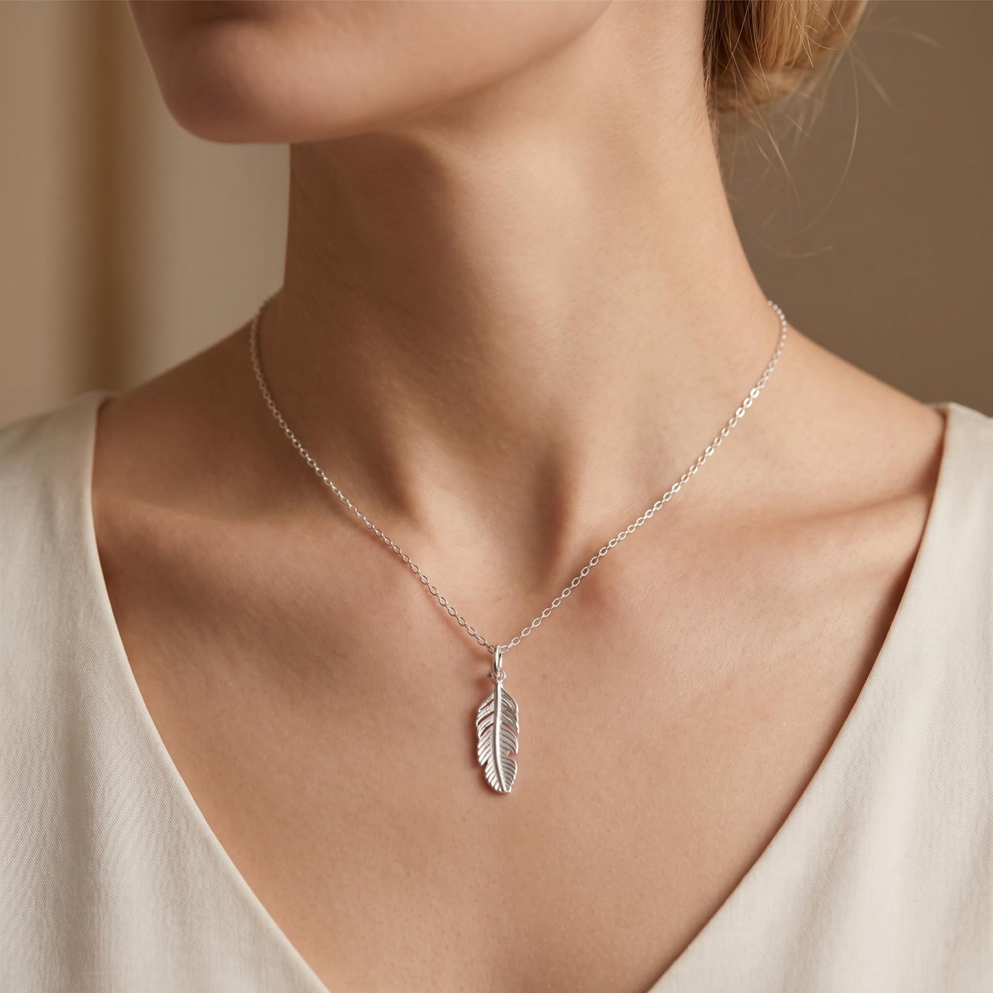 Sterling Silver Small Feather Angel Wing Charm Pendant For Necklace Bracelet Earrings