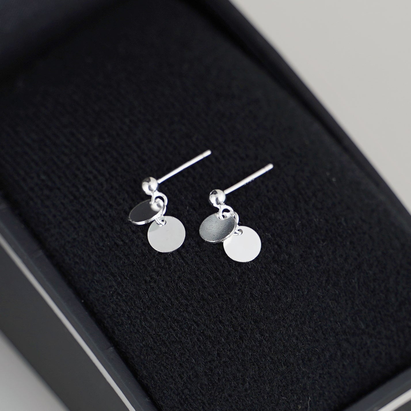 Double Dots Drop Studs