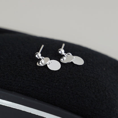 Double Dots Drop Studs