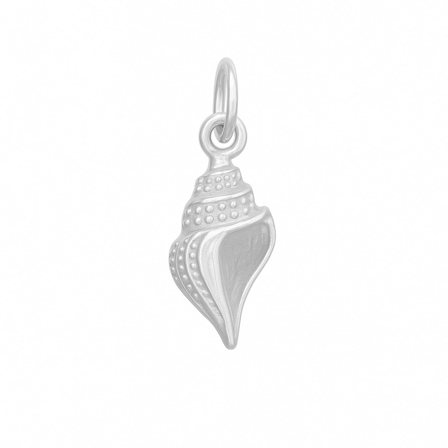 Sterling Silver Nautical Sea Snail Shell Necklace Bracelet Charm Pendant