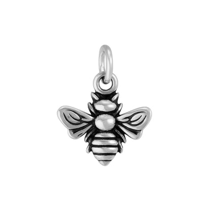 Sterling Silver 3D Bumble Bee Insect Necklace Bracelet Charm Pendant