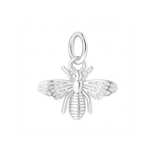 Sterling Silver 3D Bumble Bee Insect Necklace Bracelet Charm Pendant