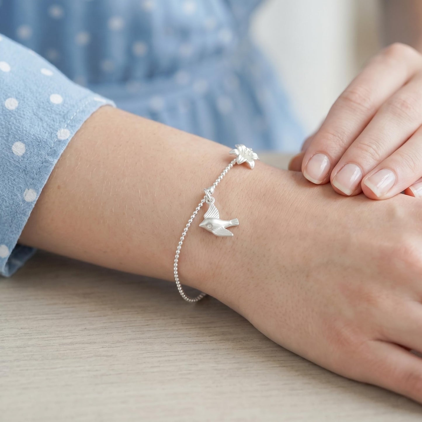 Sterling Silver Little 3d Shiny Flying Bird Pendant Charm For Earrings Necklace Bracelet