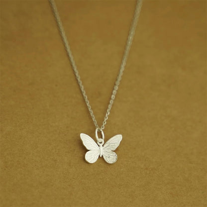 Sterling Silver Butterfly Pendant Charm for Necklace Bracelet Earrings