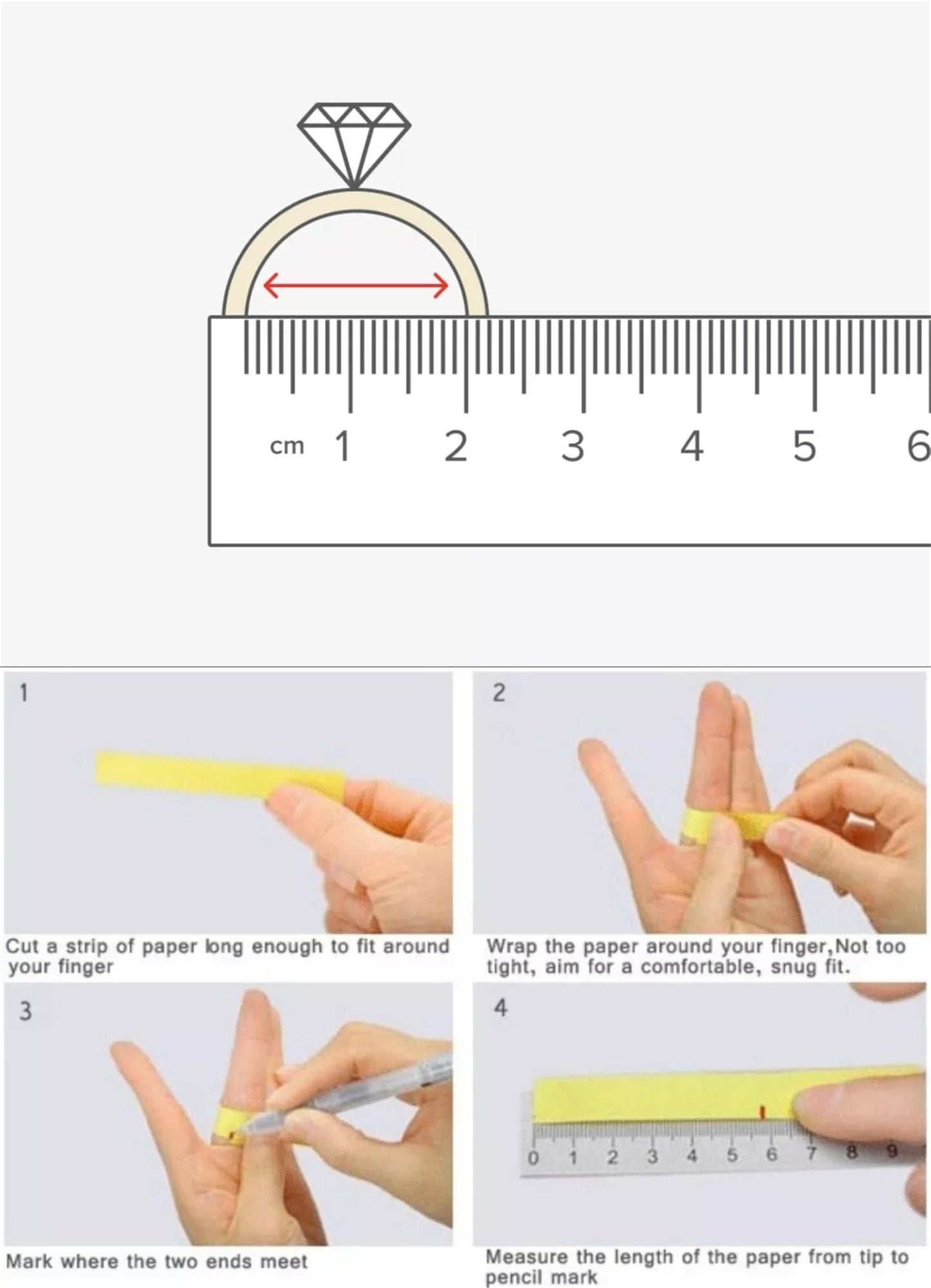 Sterling Silver Full Eternity 1.5mm Pave Set CZ Crystal Stacking Ring I - U