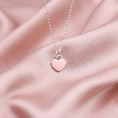 Glazed Puffy Heart Charm
