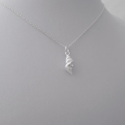 Sterling Silver Nautical Sea Snail Shell Necklace Bracelet Charm Pendant