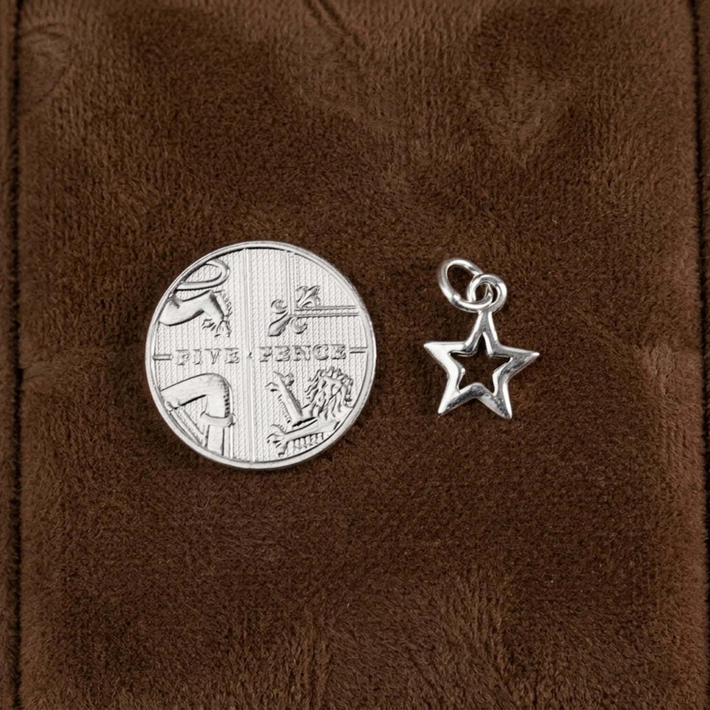 Sterling Silver Hollow Lucky Bright Star Necklace Bracelet Earrings Pendant Charm