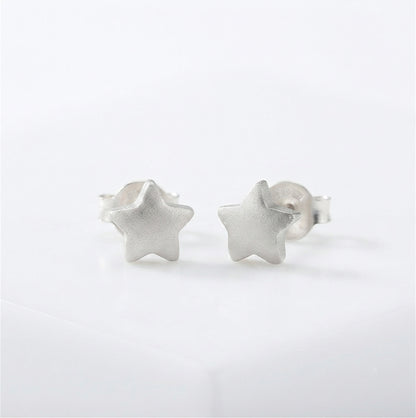Puffy Star & Moon Studs
