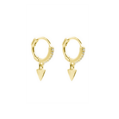 Cone Spike Hoops