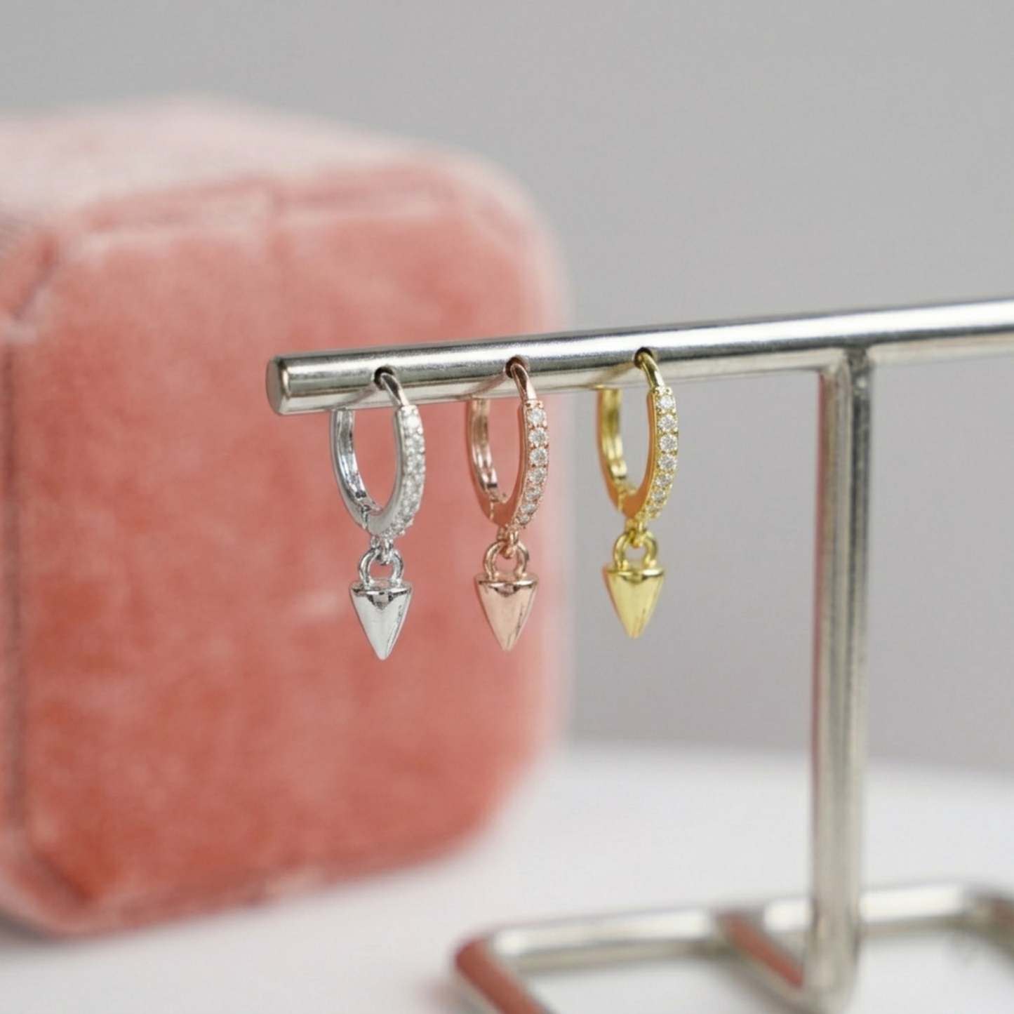 Cone Spike Hoops