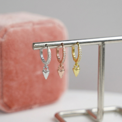 Cone Spike Hoops