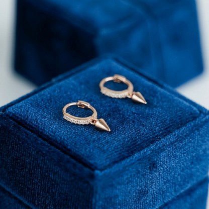 Cone Spike Hoops
