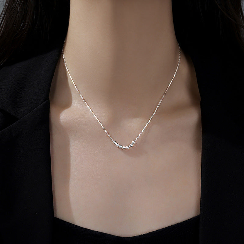 Sterling Silver 3mm Cube Spacer Beads 2mm Hole for DIY Bracelet Necklace