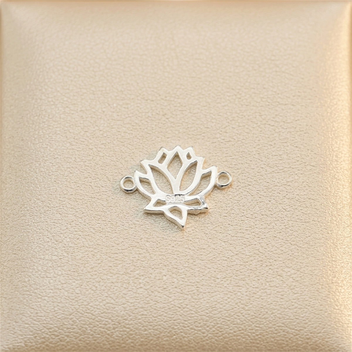 Lotus Flower Connector Charm