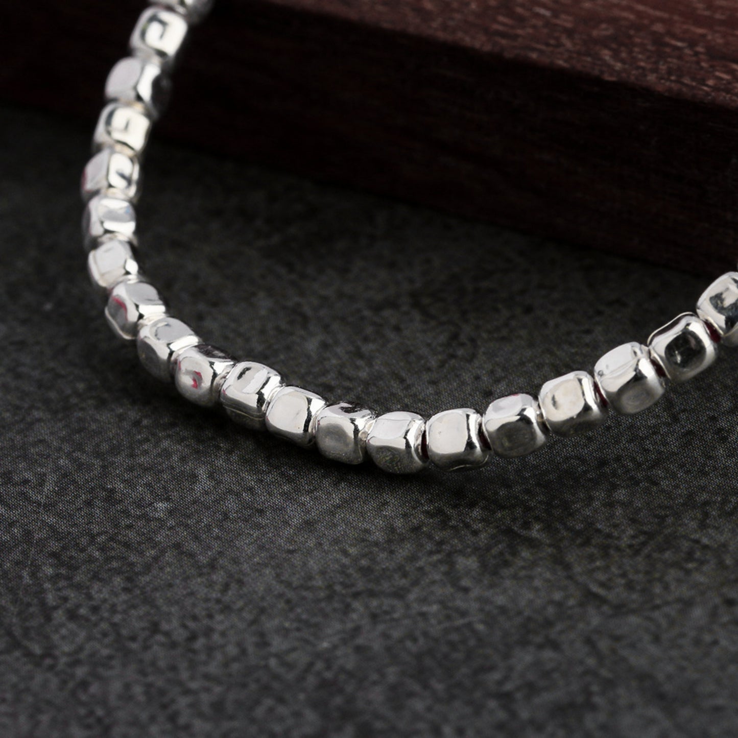 Sterling Silver 3mm Cube Spacer Beads 2mm Hole for DIY Bracelet Necklace