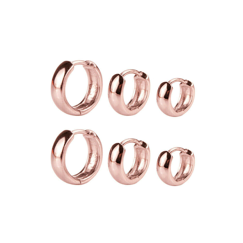 Rose Gold Stud Earrings