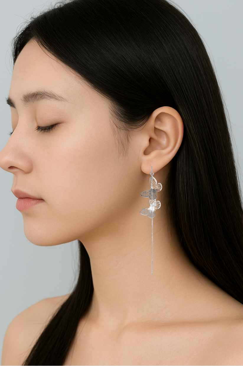 Pull Through Threader Earrings