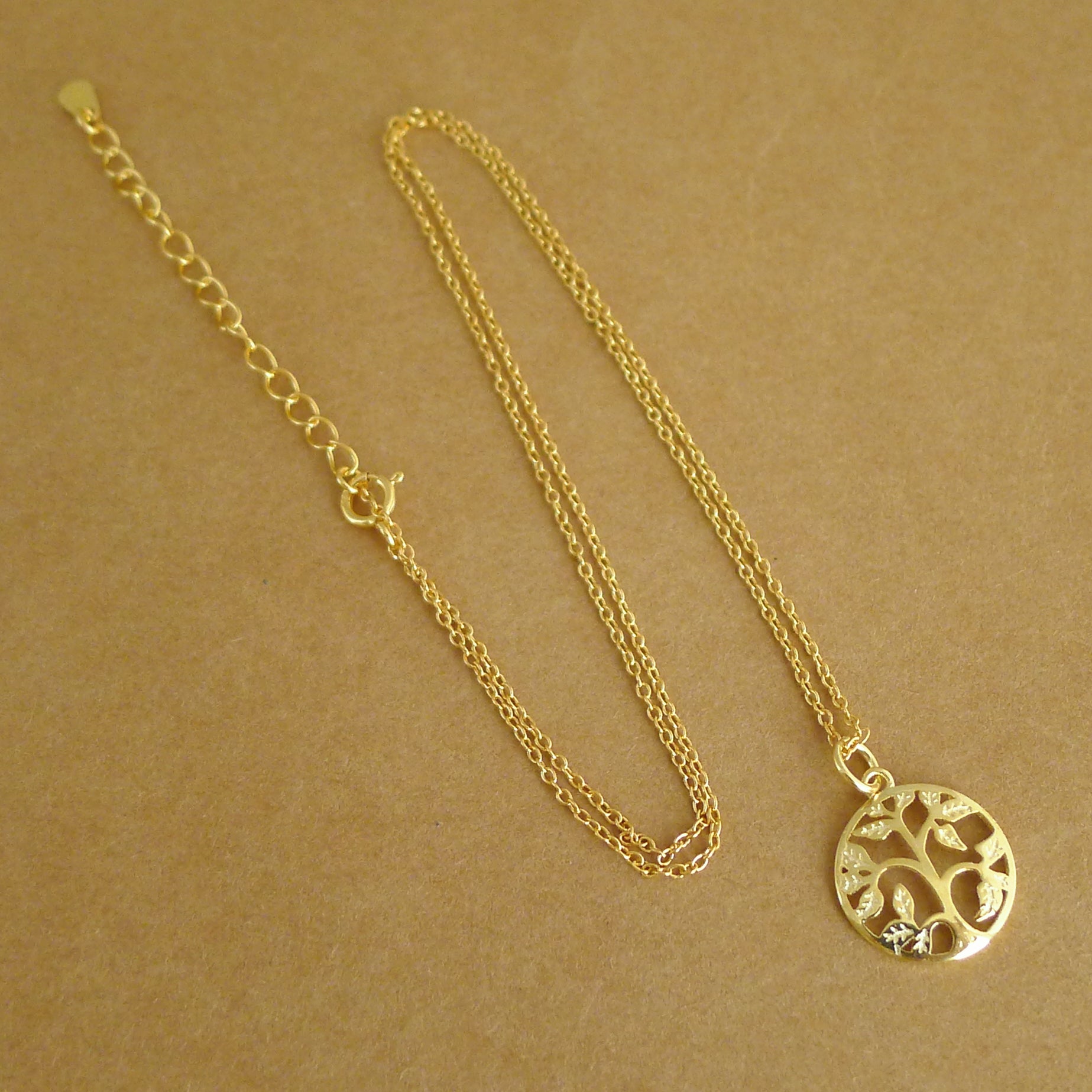 18K Gold on Sterling Silver Thin Belcher Chain Curb Chain Necklace - sugarkittenlondon