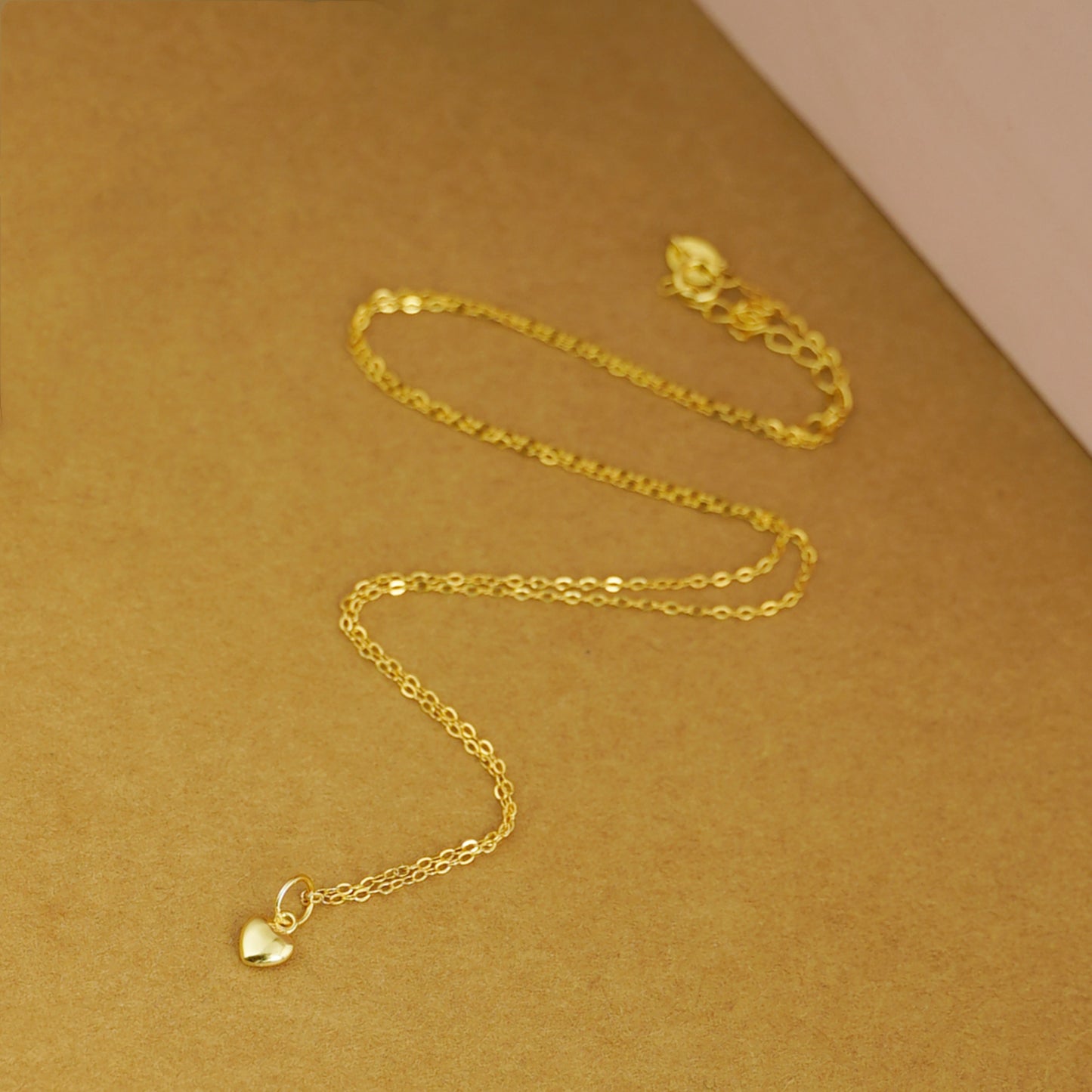 18K Gold on Sterling Silver Thin Belcher Chain Curb Chain Necklace - sugarkittenlondon