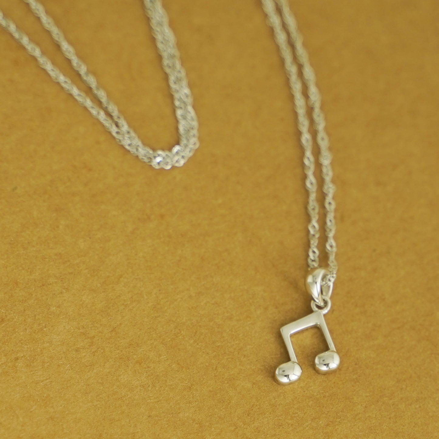 Sterling Silver Musical Pendant Charm for Necklace or Bracelet - sugarkittenlondon